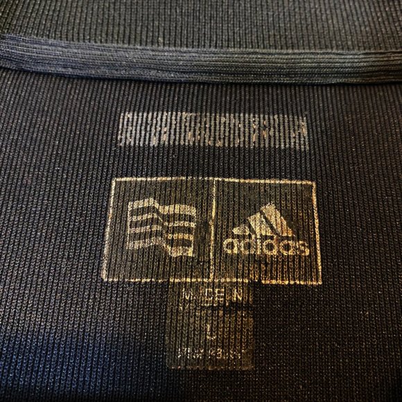 Adidas ClimaCool Striped Golf Polo Shirt - Picture 5 of 10